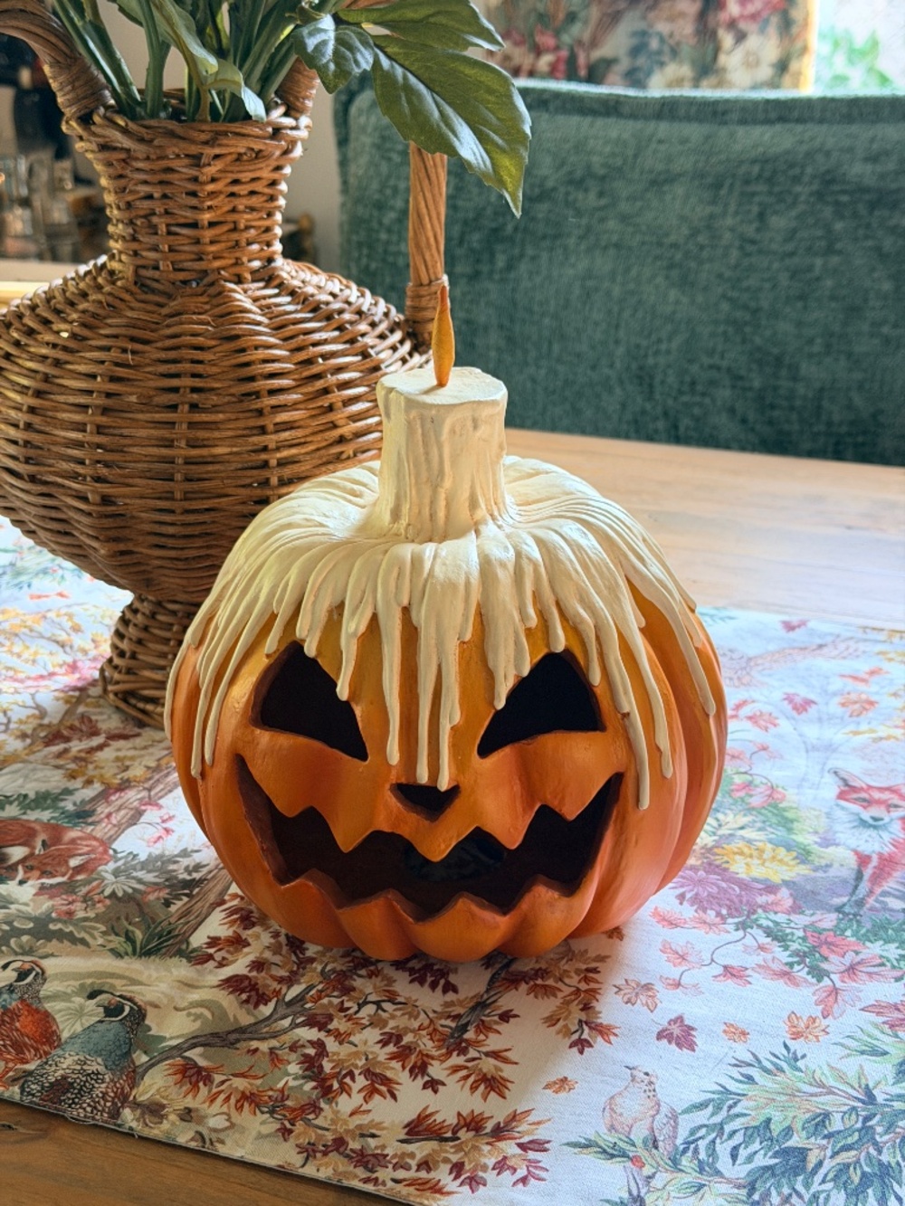 Bethany Lowe Midnight Glow Pumpkin NEW IN BOX